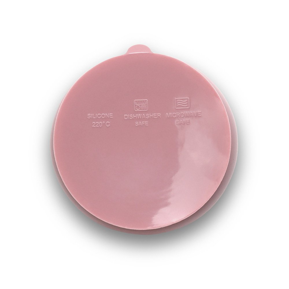 Μπωλ Σιλικόνης με Βεντούζα Natural Deep Pink Lorelli - Image 3