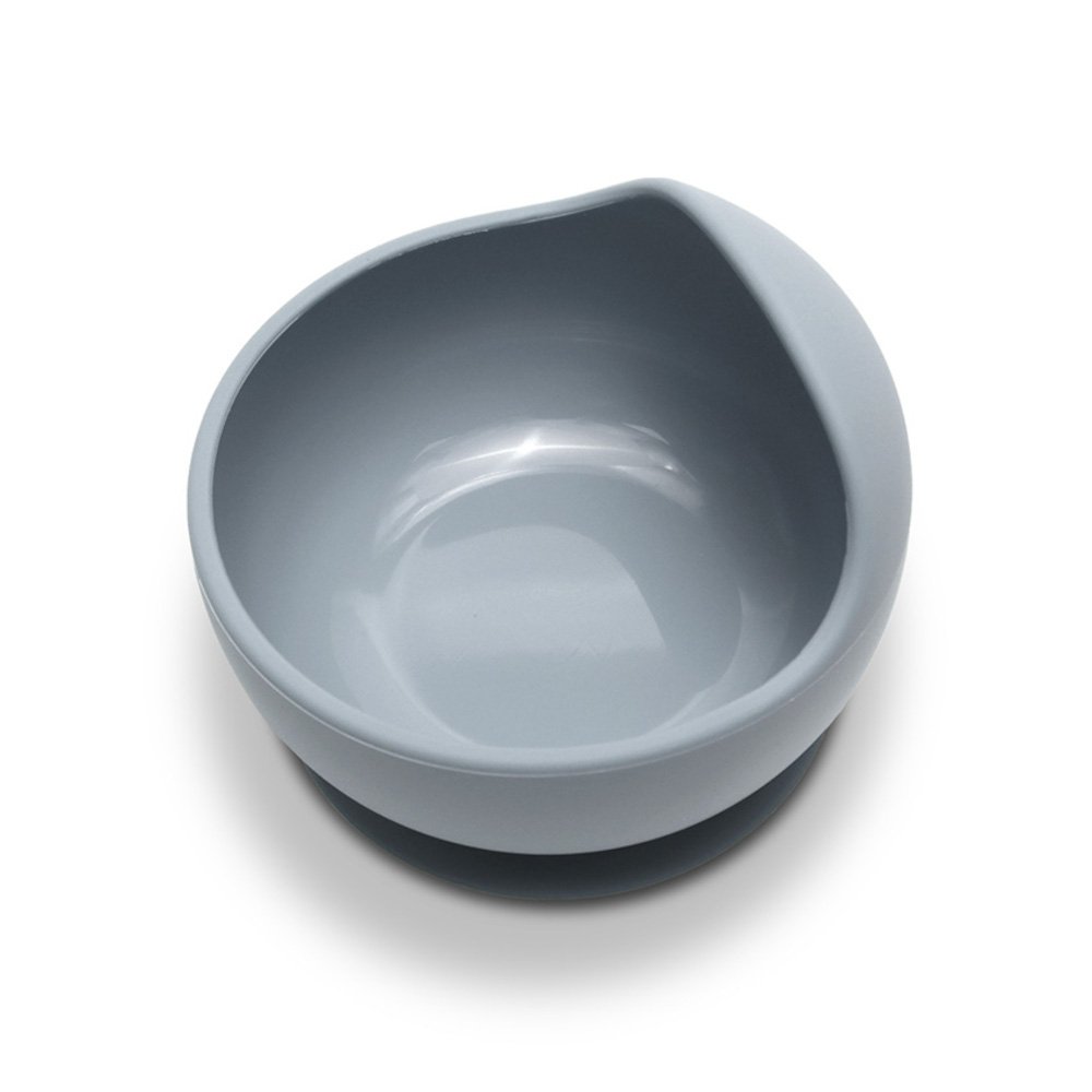 Μπωλ Σιλικόνης με Βεντούζα Natural Grey Lorelli - Image 2