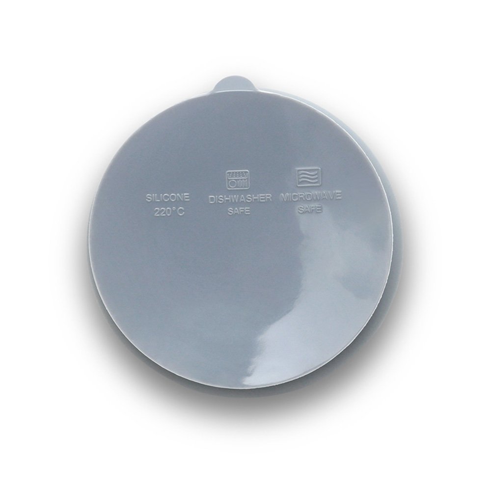 Μπωλ Σιλικόνης με Βεντούζα Natural Grey Lorelli - Image 3