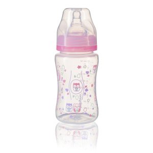Μπιμπερό Κατά των Κολικών 240ml +0 μηνών Babyono Pink