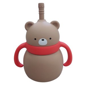 Παγούρι Σιλικόνης με Λαβές 200ml Toddler Bear