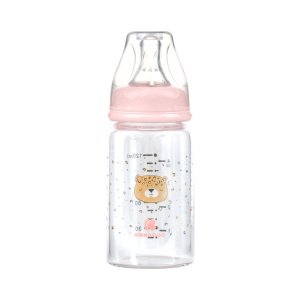 Μπιμπερό Γυάλινο 120ml Savanna Kikka boo Pink
