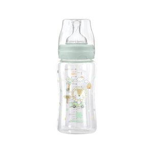 Μπιμπερό Γυάλινο 240ml Jungle King Kikka boo Mint