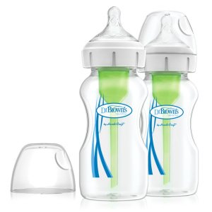 Μπιμπερό Σετ 2τμχ με Φαρδύ Λαιμό 270ml Dr. Brown's WB