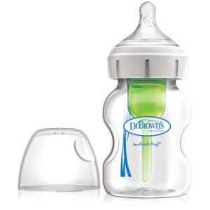 Μπιμπερό Γυάλινο με Φαρδύ Λαιμό 150ml Dr. Brown's WB