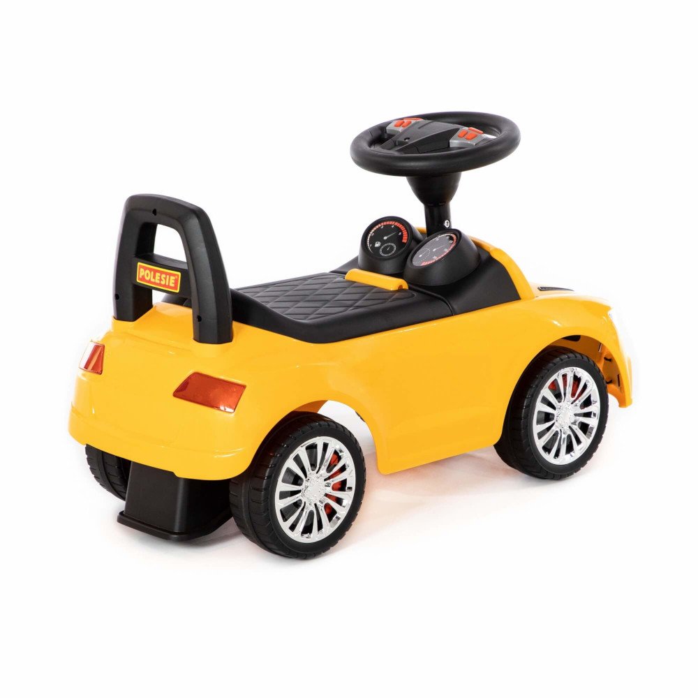 Αυτοκινητάκι Περπατούρα Polesie Ride on Super Car 2A Yellow - Image 3
