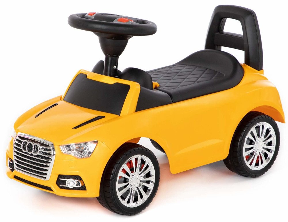 Αυτοκινητάκι Περπατούρα Polesie Ride on Super Car 2A Yellow