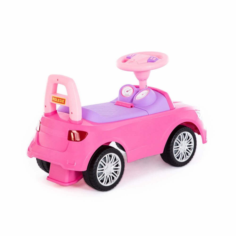 Αυτοκινητάκι Περπατούρα Polesie Ride on Super Car 3M Pink - Image 3