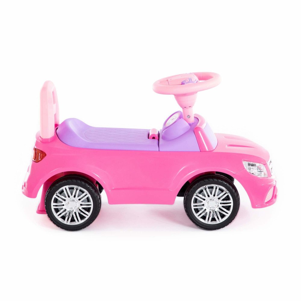 Αυτοκινητάκι Περπατούρα Polesie Ride on Super Car 3M Pink - Image 2