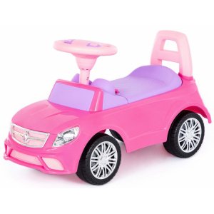 Αυτοκινητάκι Περπατούρα Polesie Ride on Super Car 3M Pink
