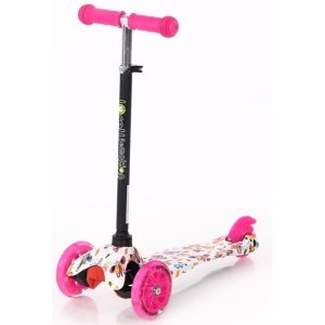 Πατίνι Τρίτροχο για 3+ ετών έως 20kg Mini Lorelli Pink Butterfly