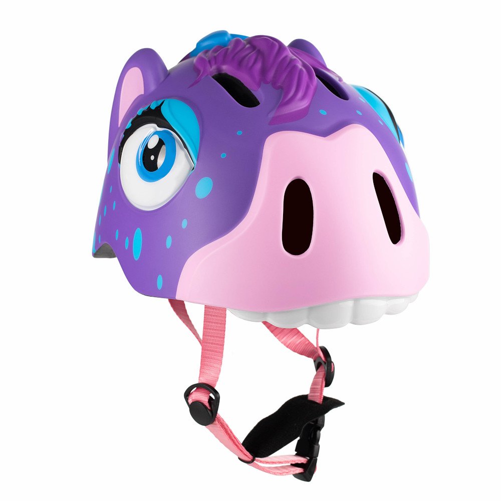 Κράνος με Led 49-55cm Crazy Safety Pony Purple NSH- - Image 2