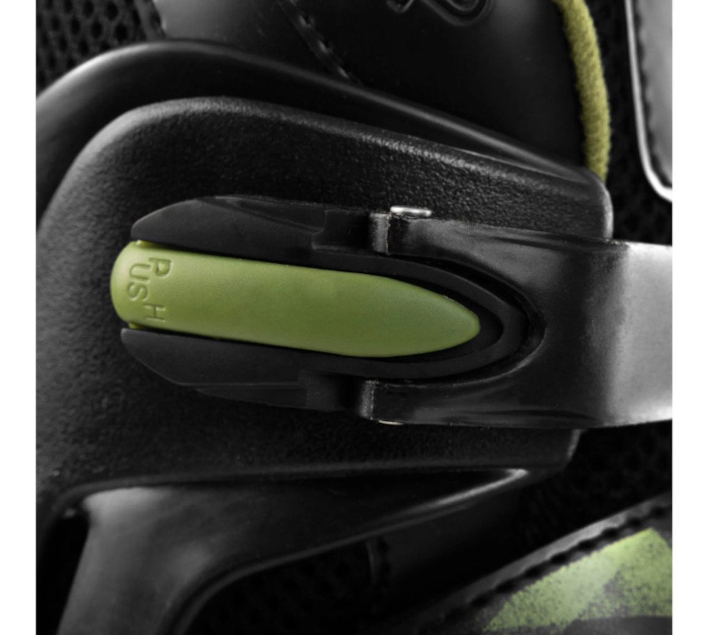 Πατίνια Roller Skates Αυξομειούμενα Inline Macan Spokey Green Black 926984 - Image 4