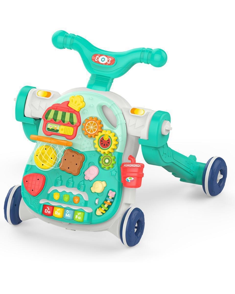 Στράτα-Scooter-Τρίκυκλο-Τραπέζι Δραστηριοτήτων 4σε1 Sweet Escape Kikka boo Mint - Image 5