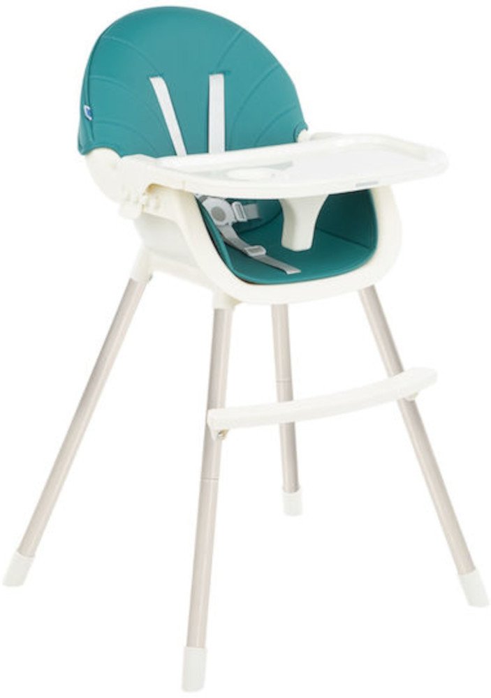 Καρεκλάκι Φαγητού 2σε1 Nutri Steel Kikka Boo Petrol Green