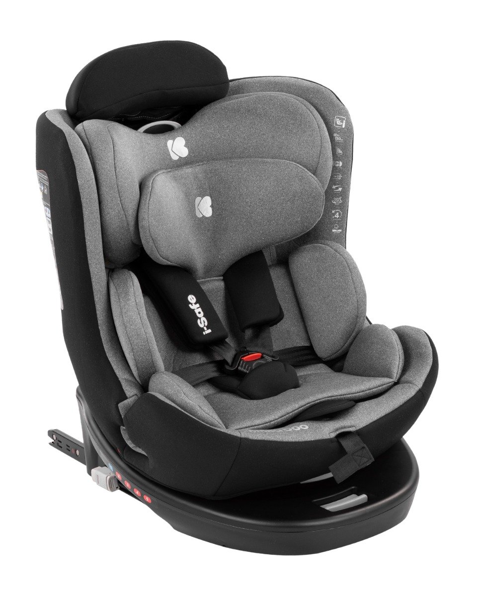 Κάθισμα Αυτοκινήτου 40-150cm i-size Isofix i-Safe Kikka boo Light Grey
