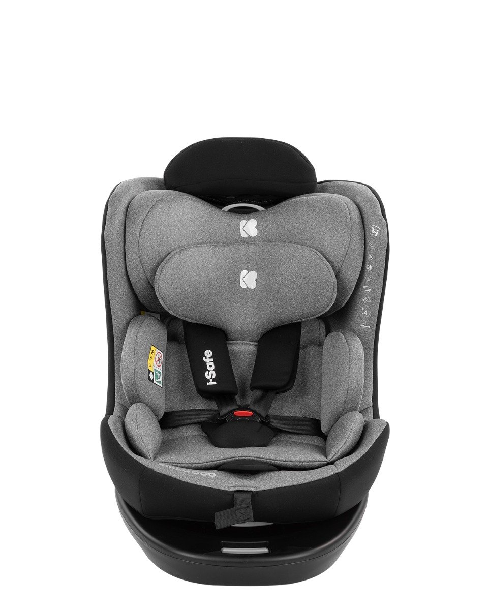 Κάθισμα Αυτοκινήτου 40-150cm i-size Isofix i-Safe Kikka boo Light Grey - Image 5
