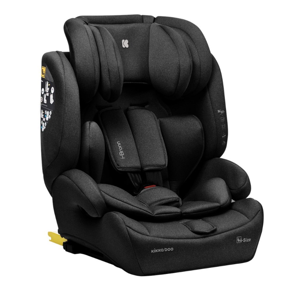 Κάθισμα Αυτοκινήτου 76-150cm i-size Isofix i-Bronn Kikka boo Black