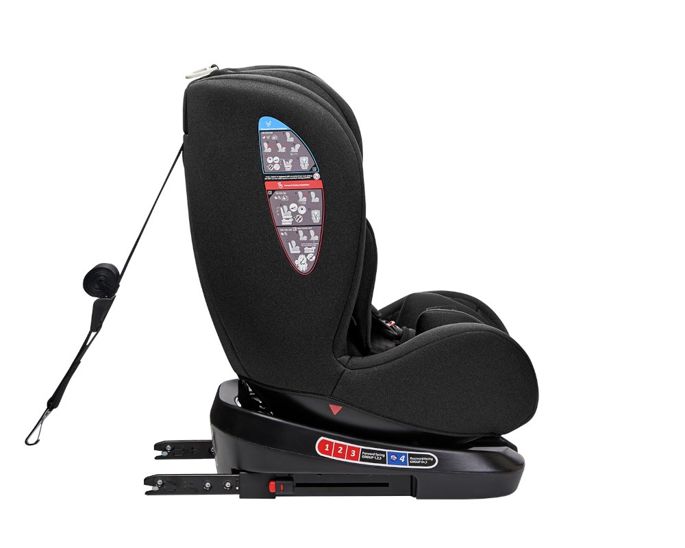 Κάθισμα Αυτοκινήτου 40-150cm i-size Isofix i-Trip Kikka boo Black - Image 3