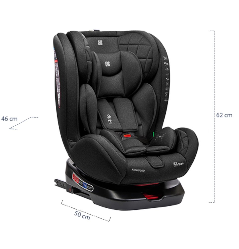 Κάθισμα Αυτοκινήτου 40-150cm i-size Isofix i-Trip Kikka boo Black - Image 6