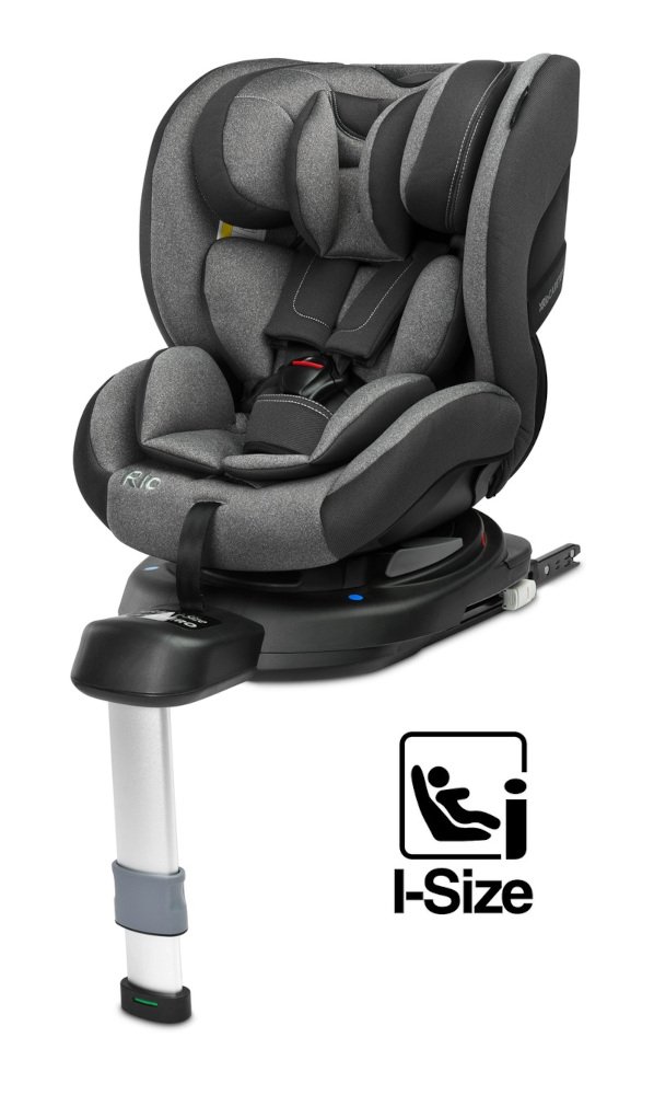 Κάθισμα Αυτοκινήτου 40-105cm (0-22kg) i-size Isofix Rio Caretero Grey