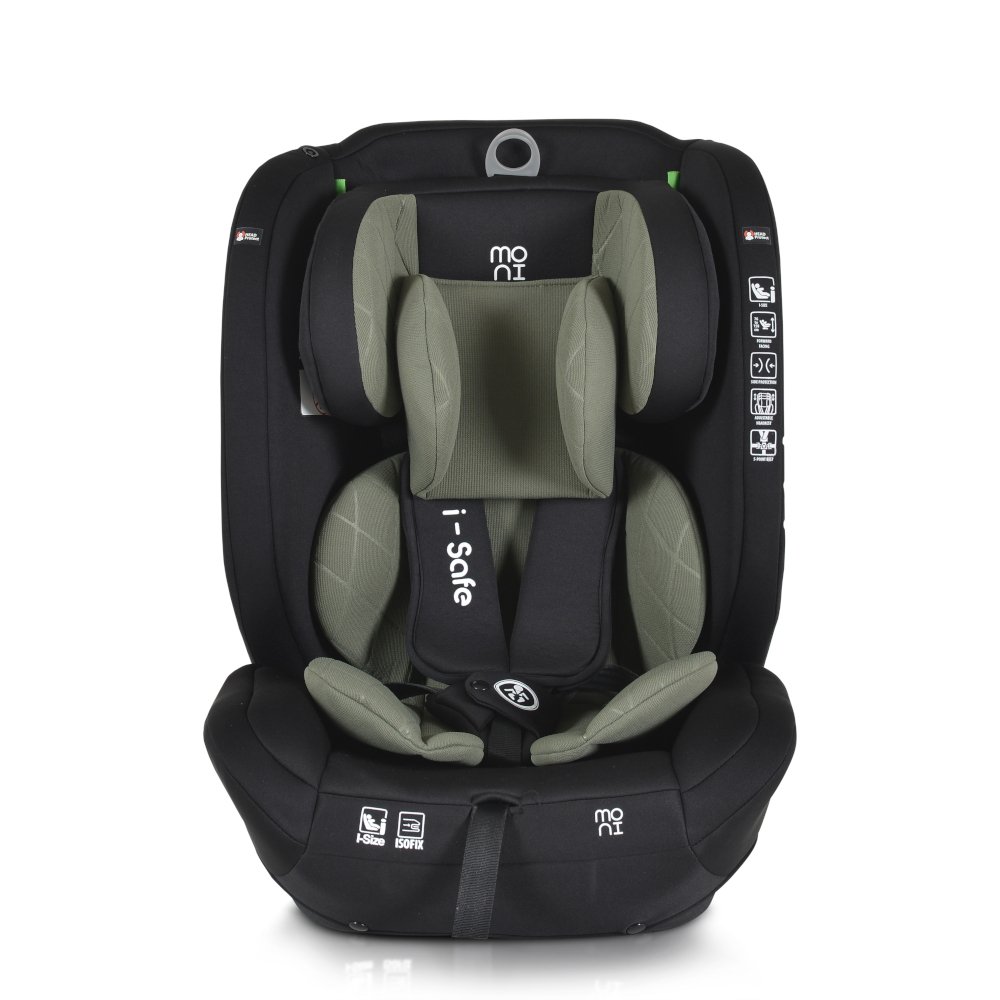 Κάθισμα Αυτοκινήτου 76-150cm i-size Isofix i-Safe Moni Green - Image 2