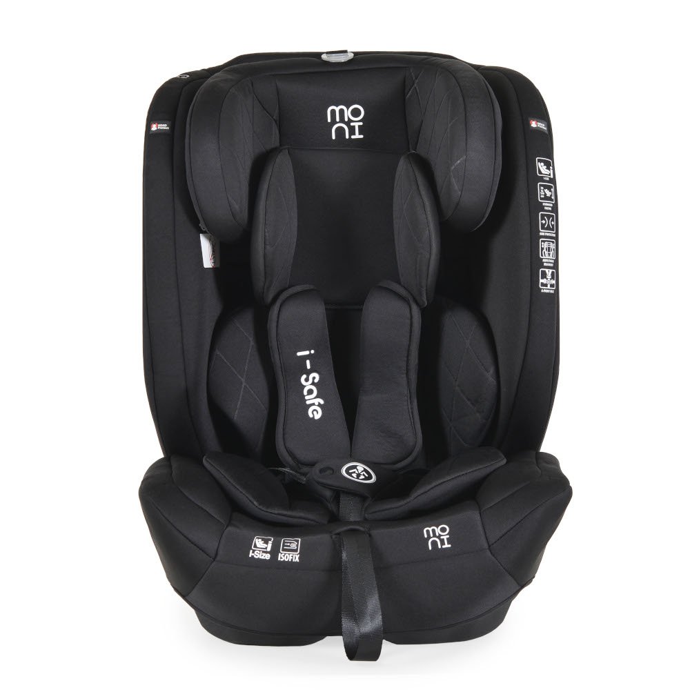 Κάθισμα Αυτοκινήτου 76-150cm i-size Isofix i-Safe Moni Black - Image 2