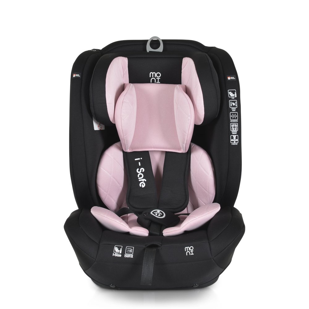 Κάθισμα Αυτοκινήτου 76-150cm i-size Isofix i-Safe Moni Pink - Image 2