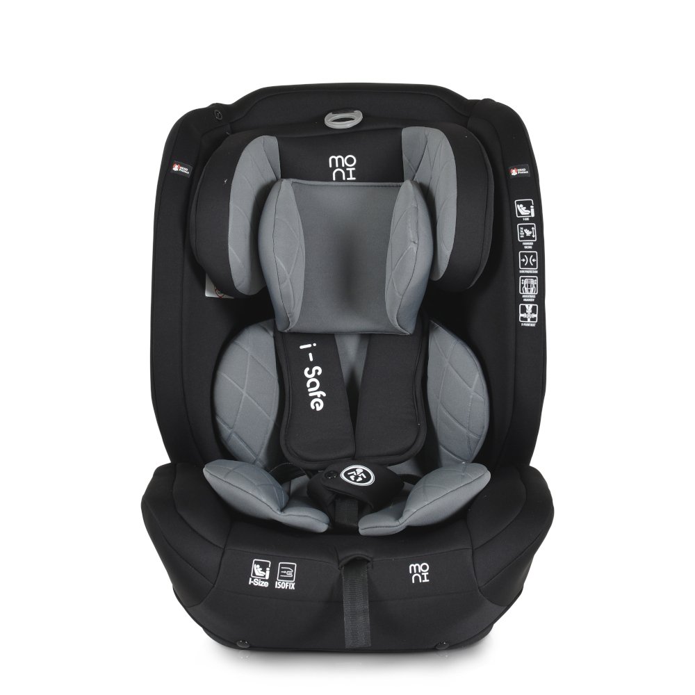Κάθισμα Αυτοκινήτου 76-150cm i-size Isofix i-Safe Moni Grey - Image 2