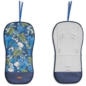 Κάλυμμα Καροτσιού με Υποδοχές Sensillo Velvet Blue Parrot