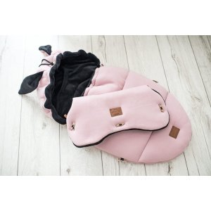 Ποδόσακος-Υπνόσακος 90x47cm με Γάντια Bunny Beboulino Pink