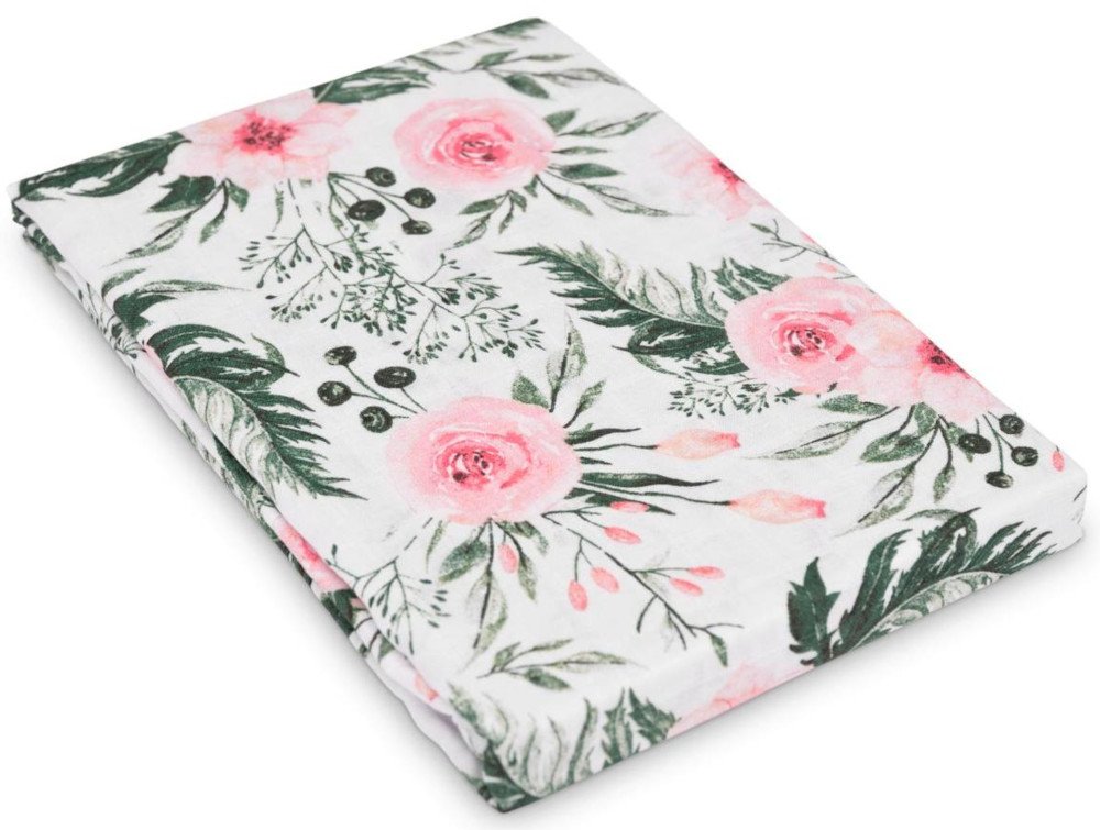 Πάνα Muslin 120x120cm Roses Sensillo