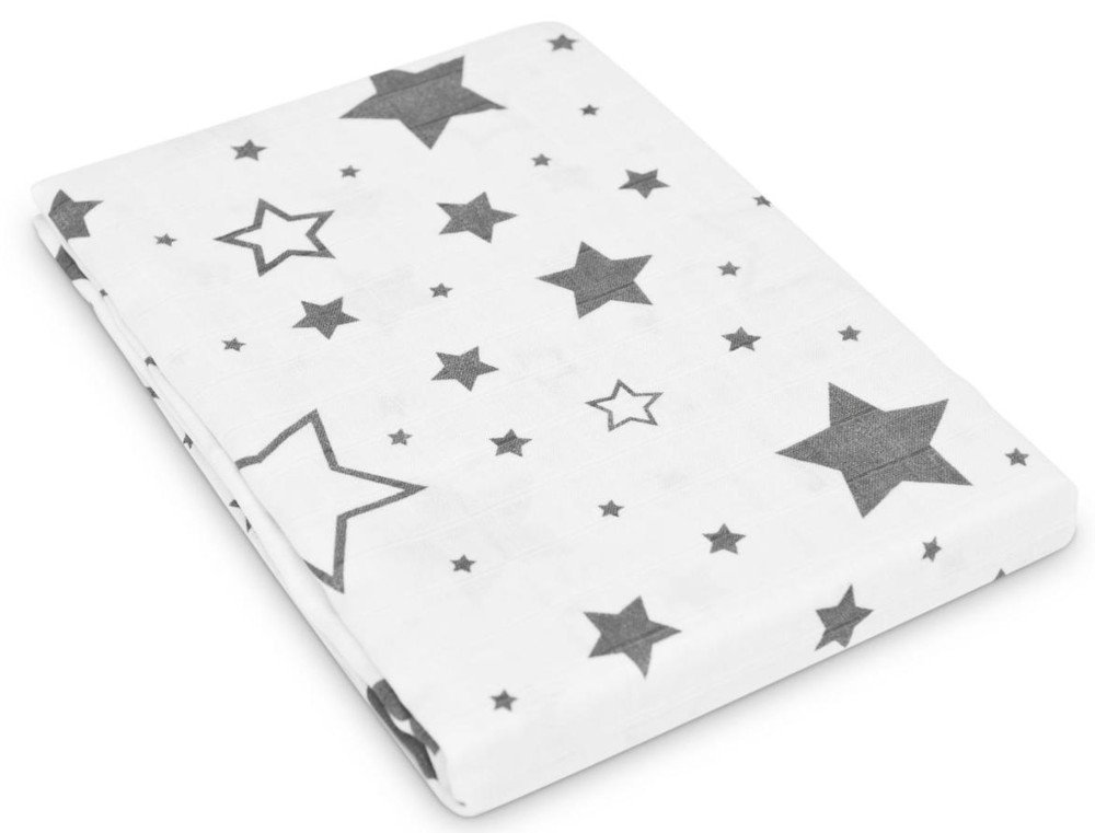 Πάνα Muslin 120x120cm Swaddle Blanket Stars