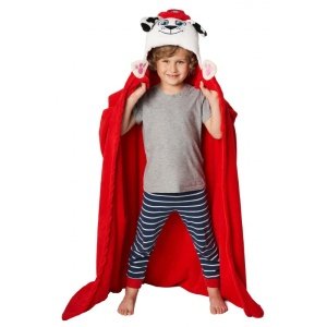 Κουβέρτα 110x140cm Coral Paw Patrol Carbotex Red PAW
