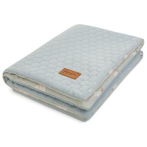 Κουβέρτα Ζεστή 75x100cm Minky Happy Goose Stories Olive