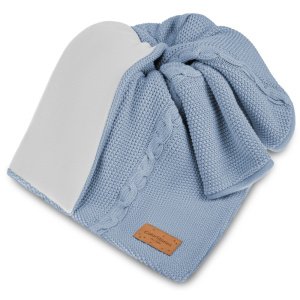 Κουβέρτα Βαμβακερή Fleece 75x90cm Nico Stories Blue Ocean