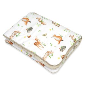 Κουβέρτα 2 Όψεων 75x100cm Velvet Fairytale Squirrel Maboo