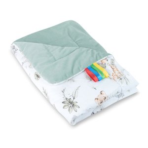 Κουβέρτα 2 Όψεων 75x100cm Velvet Royal Safari Maboo