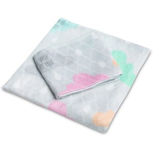 Σετ Πάνες Bamboo 2τμχ 30x35cm και 75x75cm Drop of Milk Sensillo