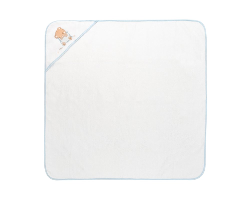 Βρεφική Πετσέτα Μπάνιου 90x90cm Dream Big Kikka boo Blue - Image 2