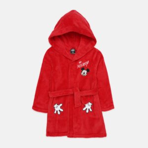 Παιδικό Μπουρνούζι με Κουκούλα Mickey Red