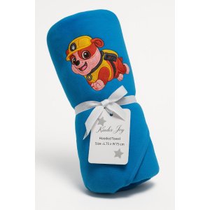 Μπουρνουζοπετσέτα με Κουκούλα 75x75cm Beboulino Patrol Blue Fr