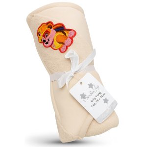 Μπουρνουζοπετσέτα με Κουκούλα 75x75cm Beboulino Patrol Beige Fr