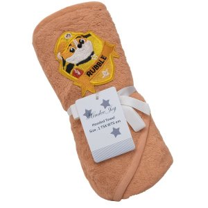 Μπουρνουζοπετσέτα με Κουκούλα 75x75cm Beboulino Rubble Orange Fr