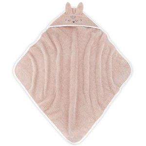 Πετσέτα Μπάνιου με Κουκούλα 85x85cm Bunny Forest Friends Stories Pink