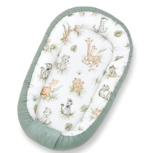 Φωλιά Διπλής Όψεως 90x50x10cm Velvet Royal Safari Maboo