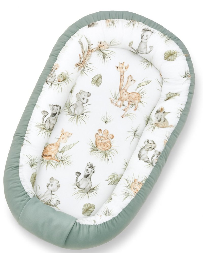 Φωλιά Διπλής Όψεως 90x50x10cm Velvet Royal Safari Maboo