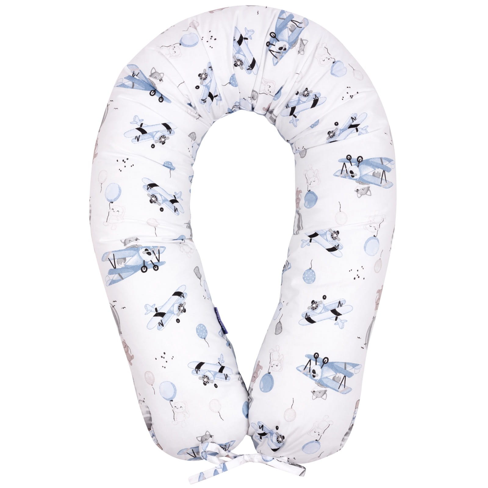 Μαξιλάρι Θηλασμού/Εγκυμοσύνης 170cm Balloon Travel Blue - Image 2