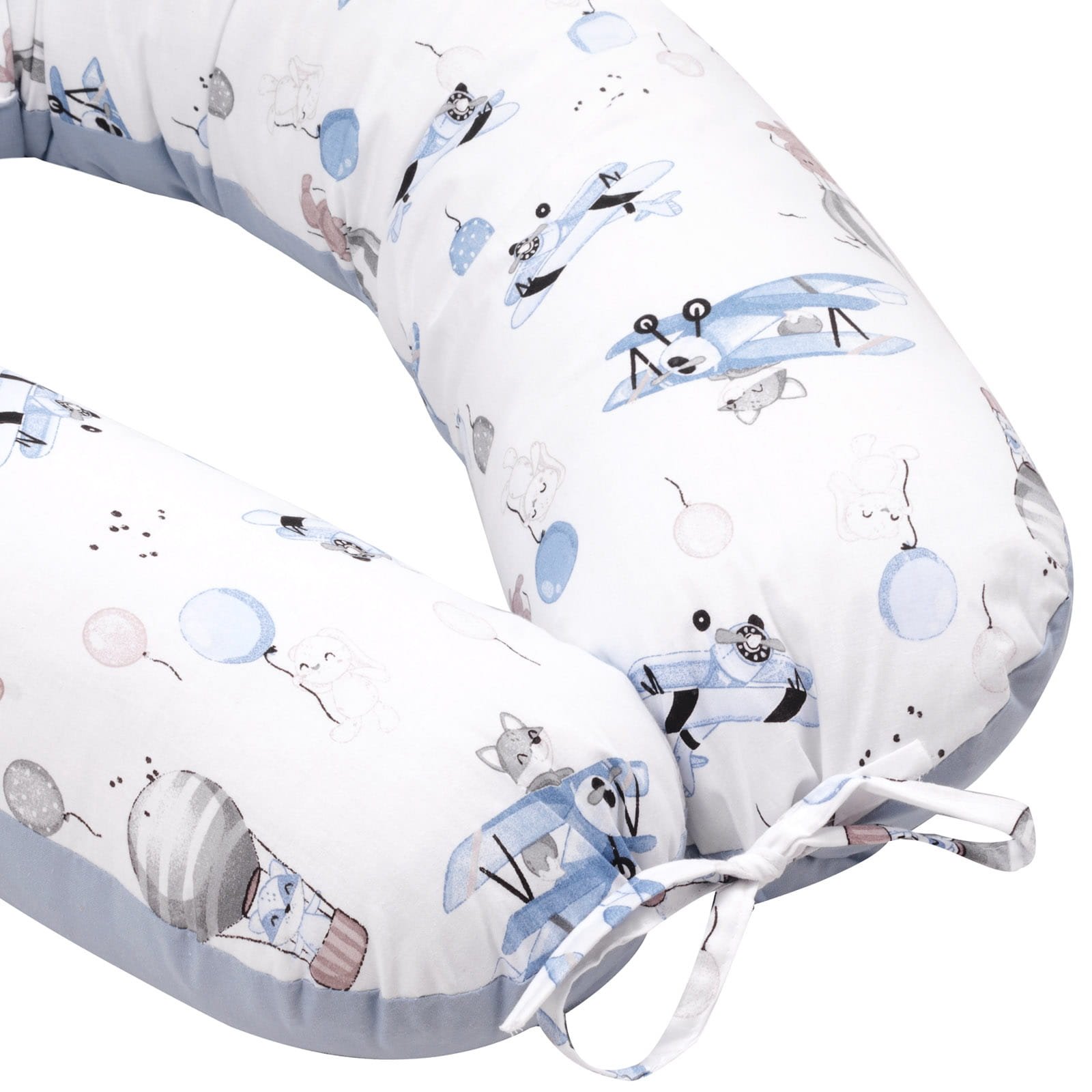 Μαξιλάρι Θηλασμού/Εγκυμοσύνης 170cm Balloon Travel Blue - Image 3