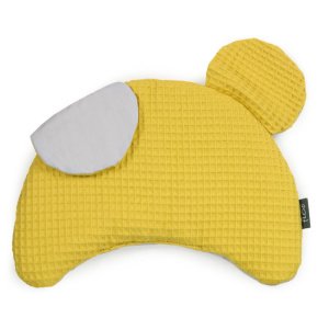 Μαξιλάρι Bear Poofi For Baby Gofre Yellow